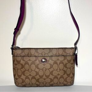 Coach Peyton Signature Brinn Crossbody Swingpack